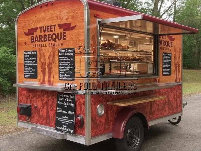Barbecue Food Trailer