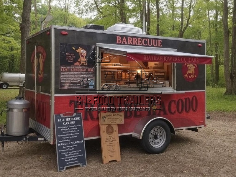 Barbecue Food Trailer