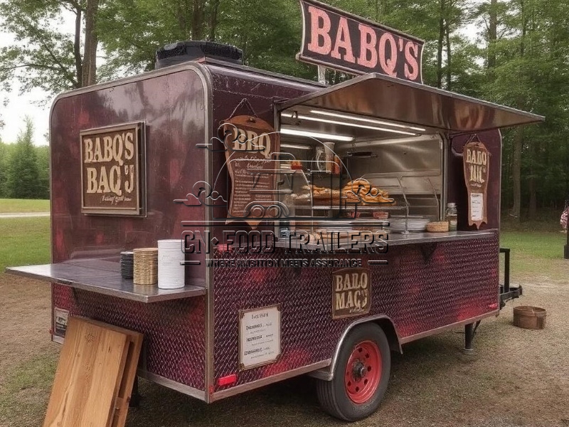 BBQ Food Trailer