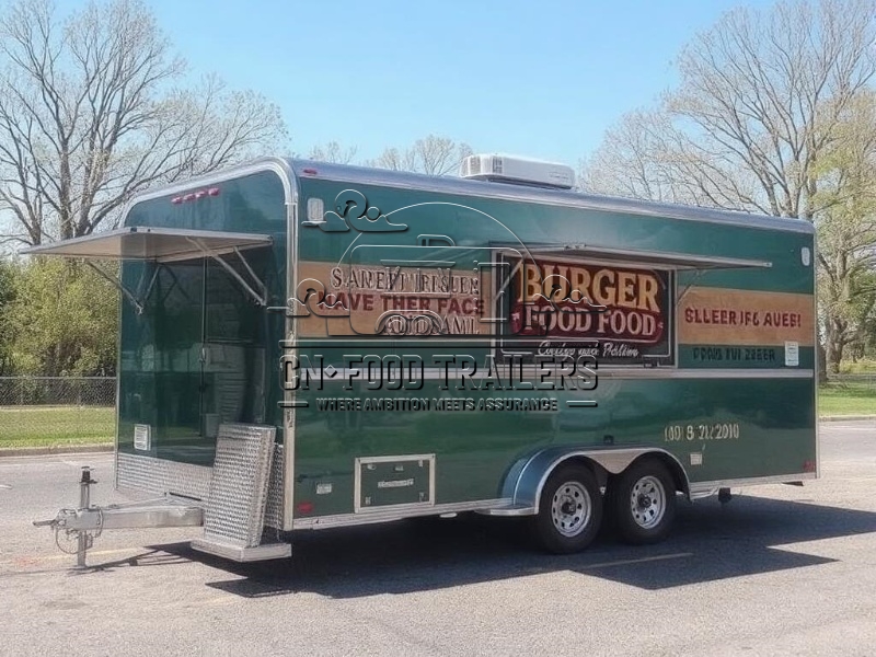 Burger Food Trailer