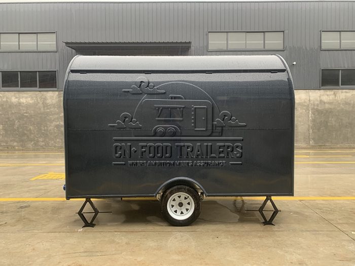 10FT Small Round Food Trailer for Ice Cream