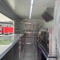 13FT Black Square Food Trailer