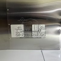 13FT White Airstream Food Trailer for Pizza, Drinks