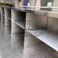 18FT Square Food Trailer Halal Food Trailers For Sale