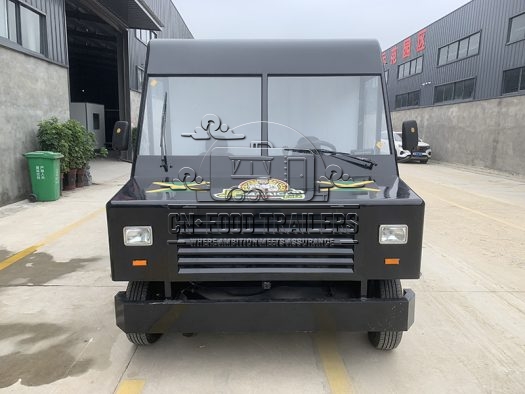 Black Electric Food Truck