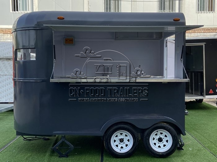 Grey Horse Food Trailer Snack Food Trailer for Sale