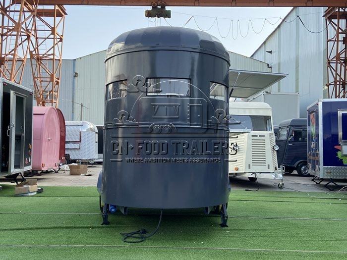 Grey Horse Food Trailer Snack Food Trailer for Sale
