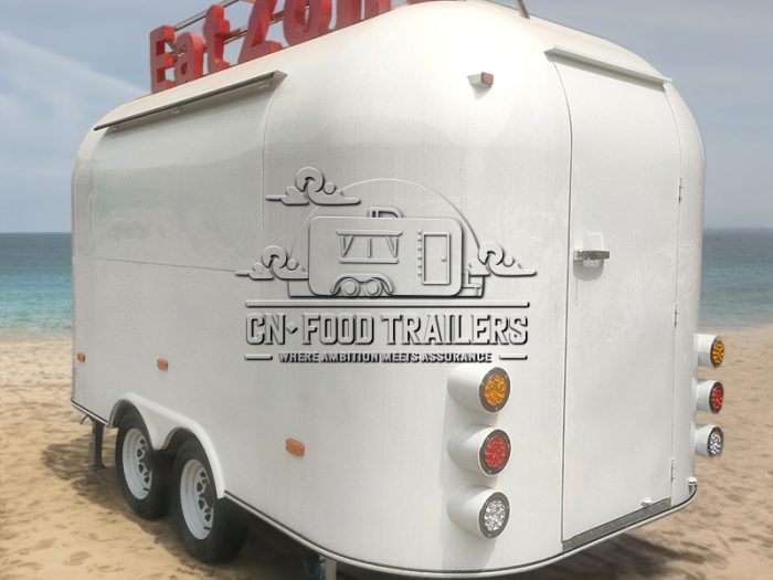 Milky White Airstream Food Trailer - Image 3
