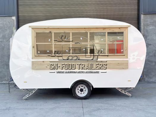 White Horse Food Trailer for Ice Cream