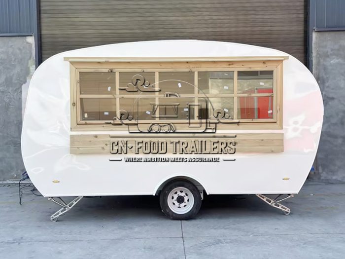 White Horse Food Trailer for Ice Cream