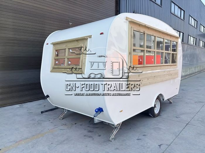 White Horse Food Trailer for Ice Cream
