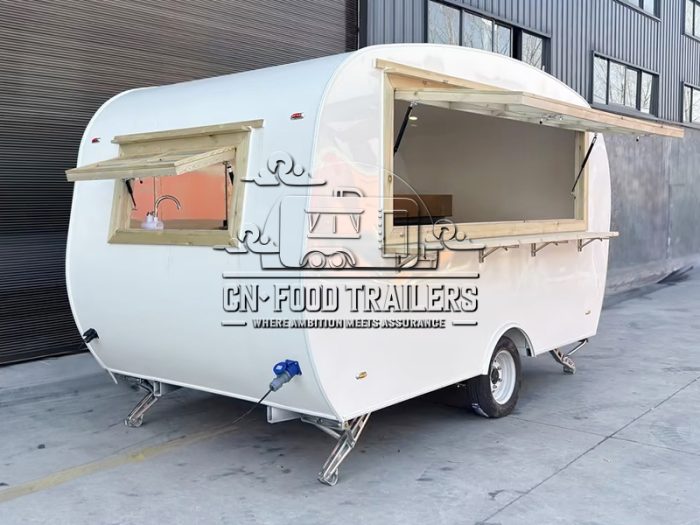 White Horse Food Trailer for Ice Cream