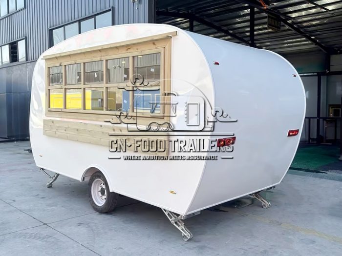 White Horse Food Trailer for Ice Cream