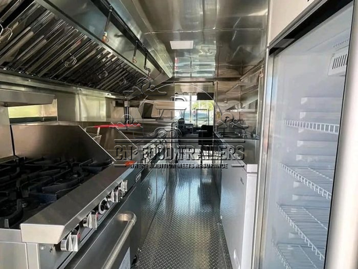 13FT Purple Square Food Trailer