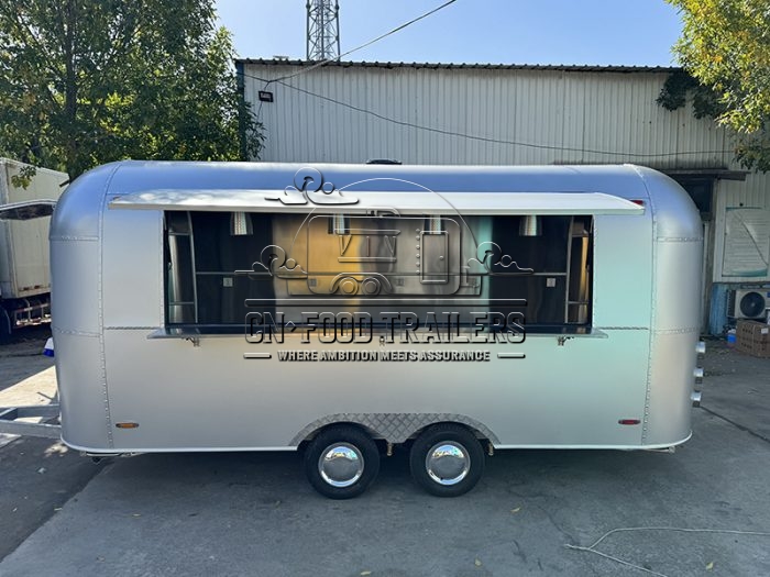 Aluminum Airstream Food Trailer