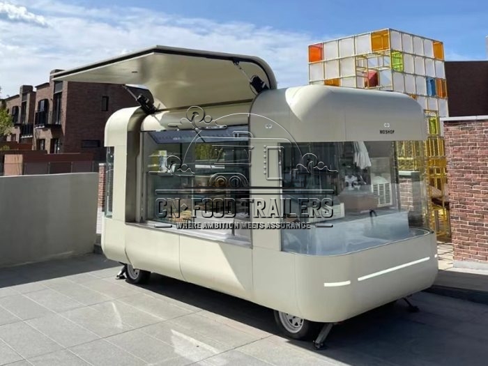 Customized Flying Wing Cloud Warehouse Food Trailer