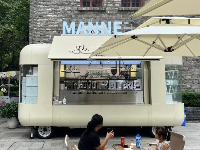 Customized Flying Wing Cloud Warehouse Food Trailer