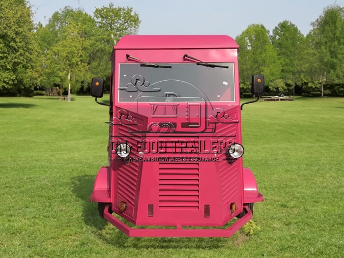 Rose Red Electric Food Truck