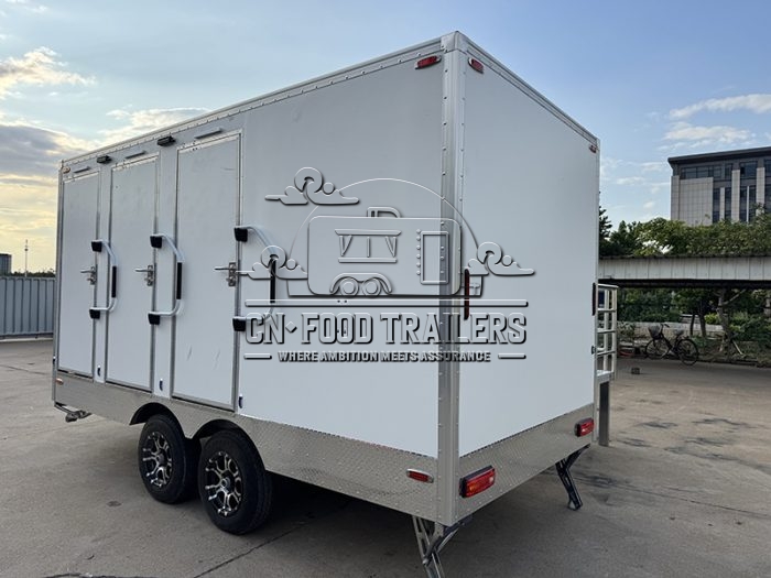 15FT 4 Station Toilet Trailer (Including 1 Disabled Toilet)