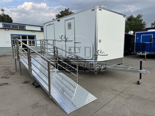 15FT 4 Station Toilet Trailer (Including 1 Disabled Toilet)