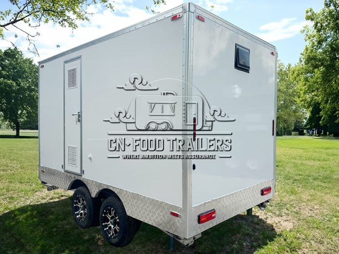 3 Station Toilet Trailer Portable Restroom Trailer for Mobile Bathroom & Camping